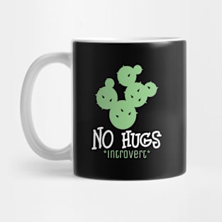 No Hugs Introvert Mug